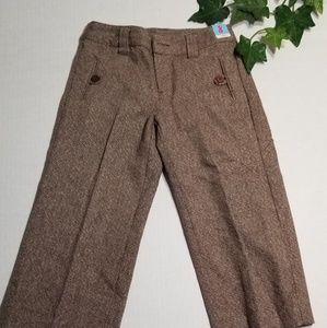 Kids Brown dress pants for girls